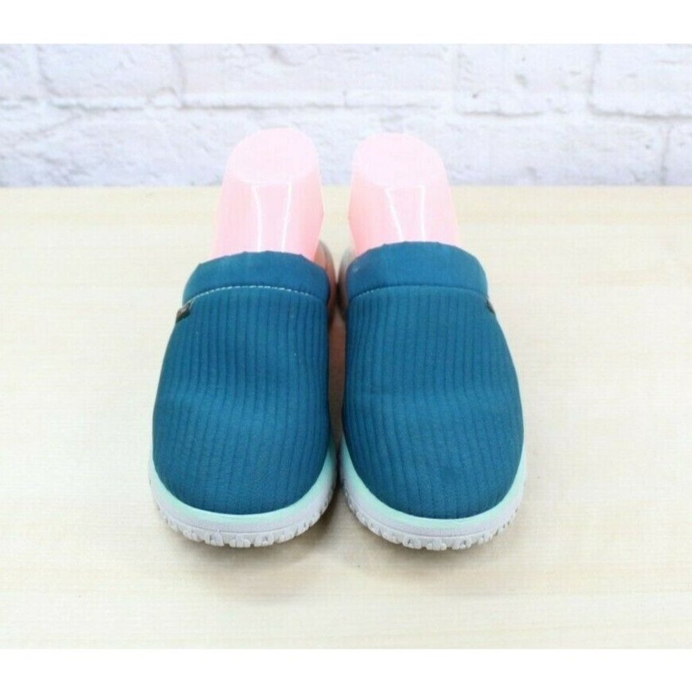 LL Bean Blue Mesh Cozy Super Soft Airlight Slipper Scuffs Size 6 M - Picture 6 of 9